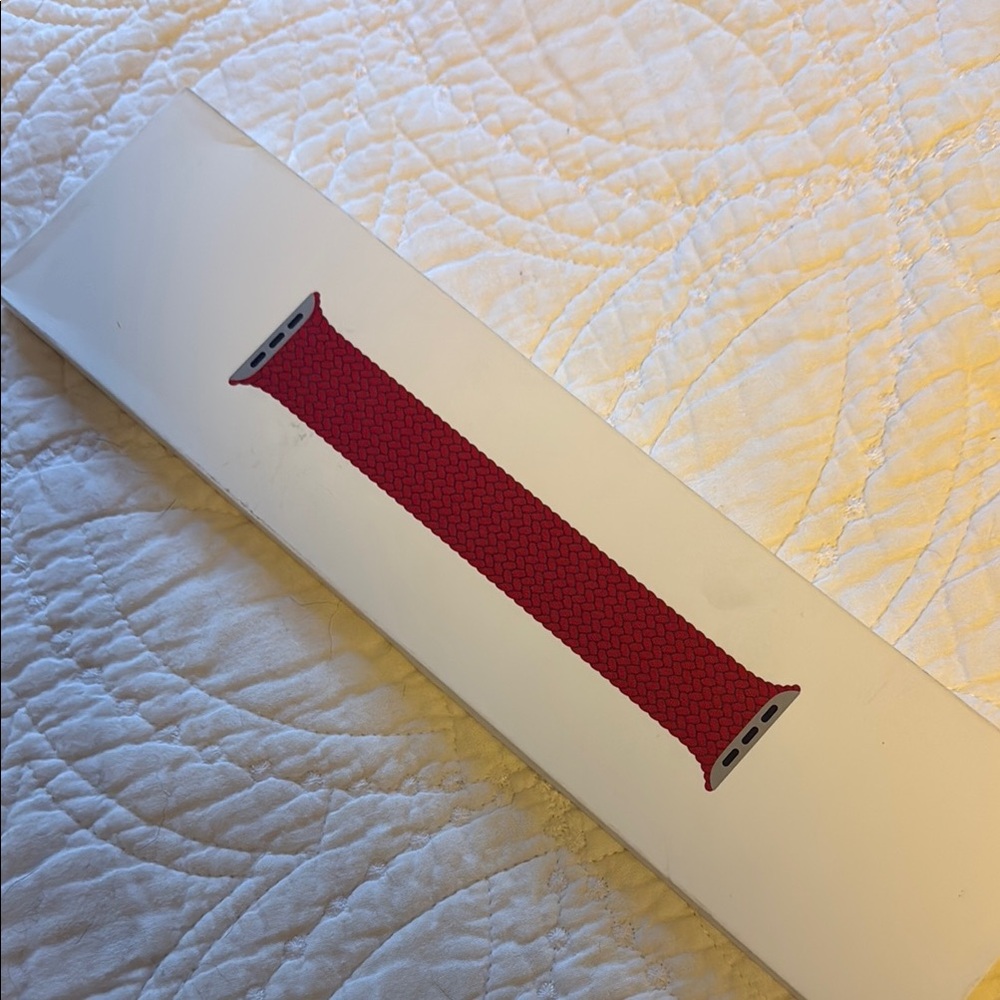 Apple Red Watch Band
